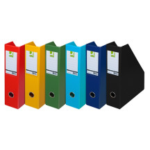 Pojemnik stojący Q-CONNECT karton żółty