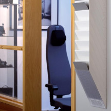 Pojemniki na dokumenty na ścianę DURABLE Flexiboxx A4 zestaw 12 sztuk pionowe białe (5)