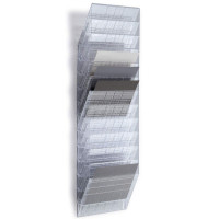 Pojemniki na dokumenty na ścianę DURABLE Flexiboxx A4 zestaw 12 sztuk poziome transparentne 