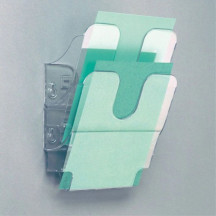 Pojemniki na dokumenty na ścianę DURABLE Flexiplus A5 zestaw 2 sztuki pionowe transparentne (3)