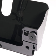 Pojemniki na dokumenty na ścianę DURABLE Flexiplus A4 zestaw 2 sztuki magnetyczne poziome czarne (2)