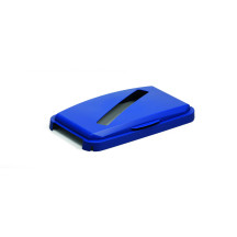 Pokrywa DURABLE Durabin niebieska uchylna do pojemnika 60l