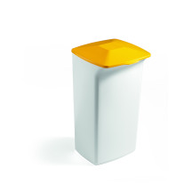 Pokrywa DURABLE Durabin Square żółta prostokątna 40l