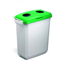 Pokrywa DURABLE Durabin zielona uchylna do pojemnika 60l