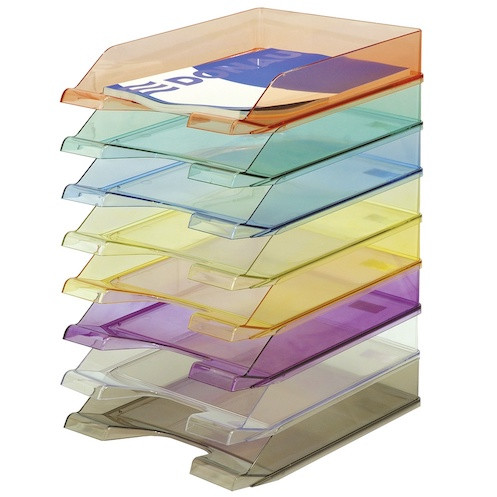 Półka na dokumenty DONAU transparentna