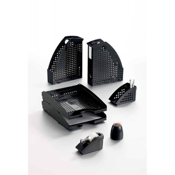 Półka na dokumenty DURABLE Trend ażurowa czarna 1701626060