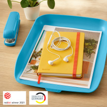 Półka na dokumenty LEITZ Cosy niebieska 53580061