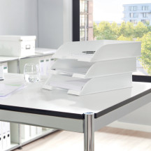 Półka na dokumenty LEITZ Plus biała 52270001