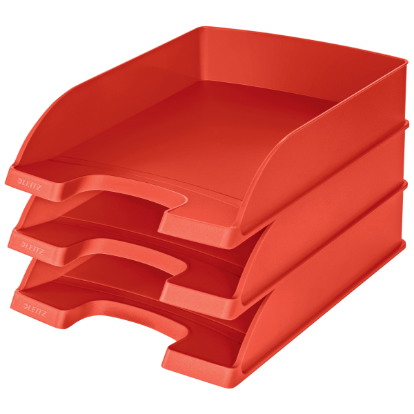 Półka na dokumenty LEITZ Plus jasno-czerwona 52270020