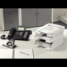 Półka na dokumenty LEITZ Plus Jumbo bezbarwna 52330003