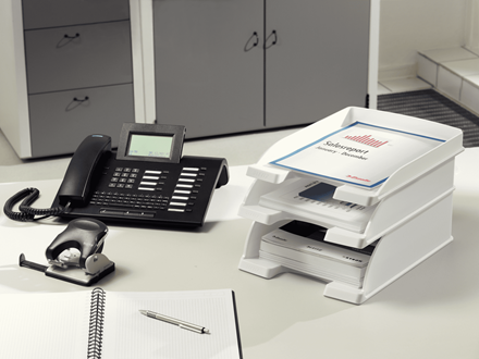 Półka na dokumenty LEITZ Plus Jumbo bezbarwna 52330003