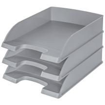 Półka na dokumenty LEITZ Plus szara 52272085