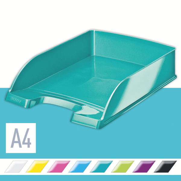 Półka na dokumenty LEITZ Plus Wow turkusowa 52263051