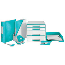 Półka na dokumenty LEITZ Plus Wow turkusowa 52263051