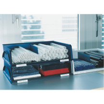 Półka na dokumenty LEITZ Sorty Jumbo niebieska 52320035