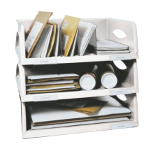 Półka na dokumenty LEITZ Sorty Standard szara 52300085