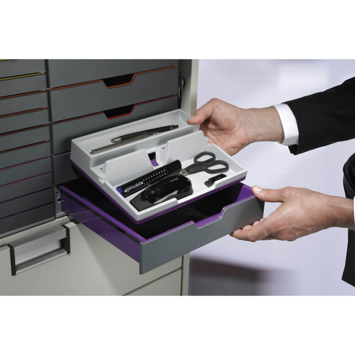 Przybornik na biurko DURABLE Varicolor antracytowy