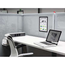 Ramka Duraframe Grip na powierzchnie tekstylne A4 1szt. czarna DURABLE