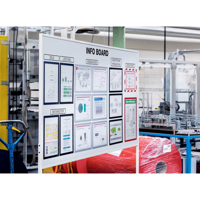 Ramka Duraframe Magnetic magnetyczna A3 5szt. granatowa
