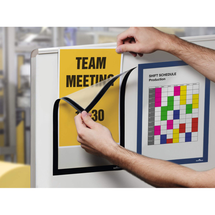 Ramka Duraframe Magnetic magnetyczna A4 1szt. czarna DURABLE