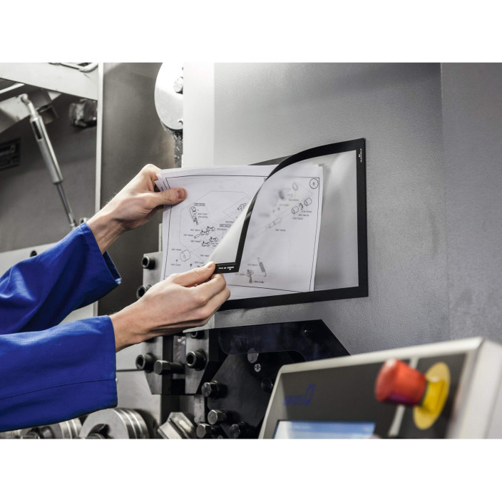 Ramka Duraframe Magnetic Plus magnetyczna A4 2szt. czarna DURABLE