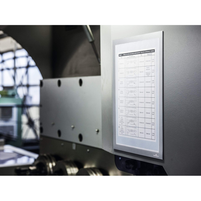 Ramka Duraframe Magnetic Plus magnetyczna A4 2szt. srebrna DURABLE