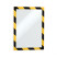 Ramka Duraframe Magnetic Security magnetyczna A4 5szt. żółto-czarna DURABLE