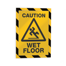 Ramka Duraframe Magnetic Security magnetyczna A4 5szt. żółto-czarna DURABLE