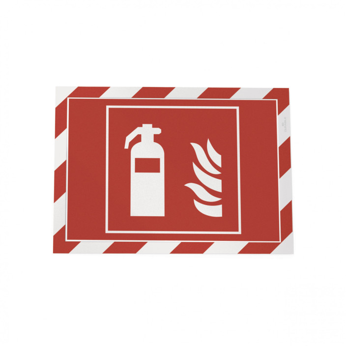 Ramka Duraframe Magnetic Security magnetyczna A4 5szt. czerwono-biała DURABLE