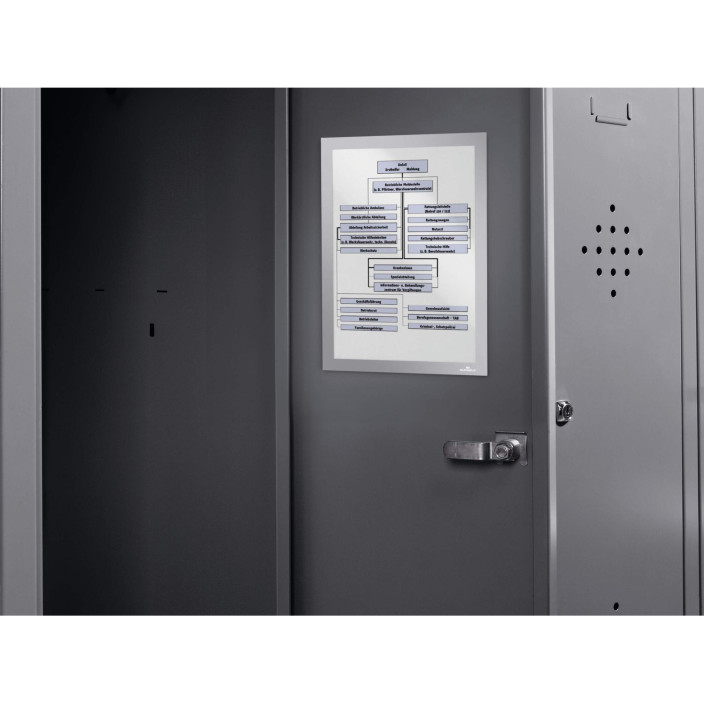 Ramka Duraframe Megnetic magnetyczna A4 5szt. DURABLE srebrna