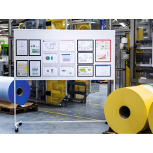 Ramka Duraframe Megnetic magnetyczna A4 5szt. DURABLE srebrna