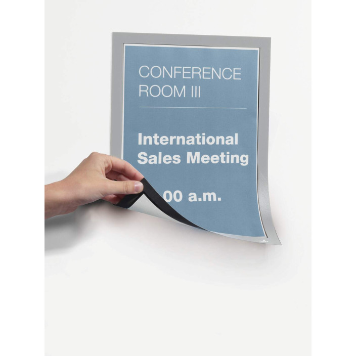 Ramka Duraframe Megnetic magnetyczna A4 5szt. DURABLE srebrna