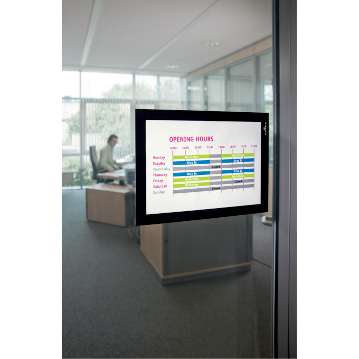 Ramka Duraframe Megnetic magnetyczna A6 5szt. DURABLE czarna 494801