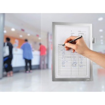 Ramka Duraframe Note samoprzylepna A4 1szt. srebrna DURABLE (7)