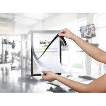 Ramka Duraframe Note samoprzylepna A4 1szt. srebrna DURABLE (10)