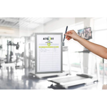 Ramka Duraframe Note samoprzylepna A4 1szt. srebrna DURABLE (11)