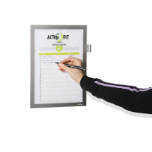 Ramka Duraframe Note samoprzylepna A4 1szt. srebrna DURABLE (16)