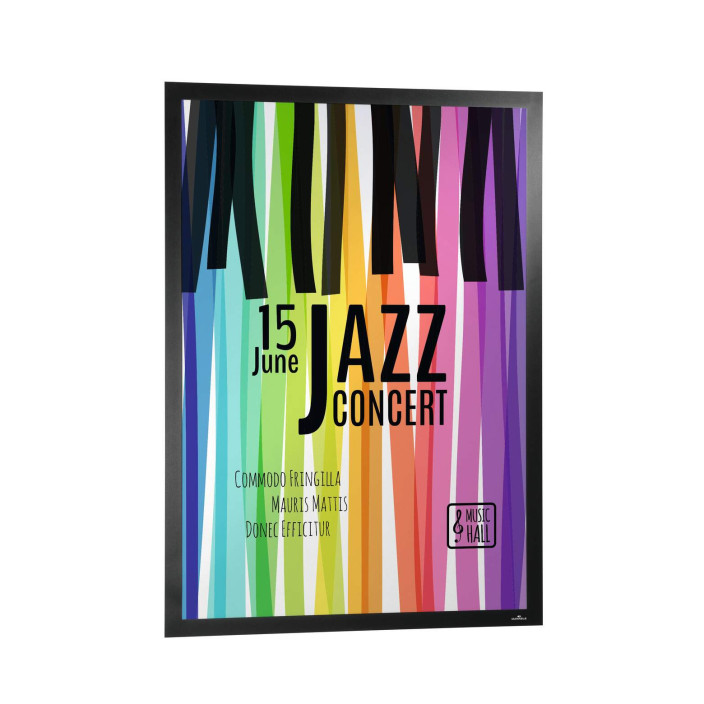 Ramka Duraframe Poster samoprzylepna 50ｘ70cm 1szt. czarna DURABLE