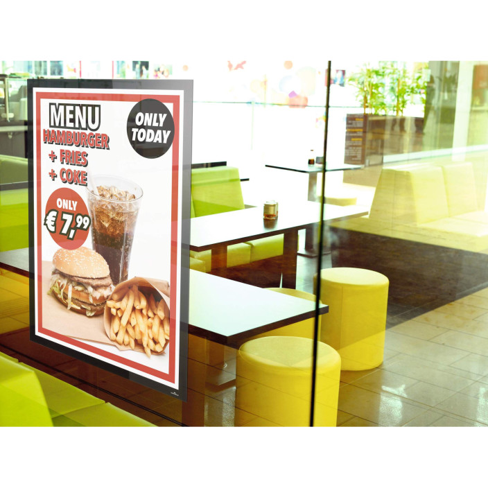 Ramka Duraframe Poster samoprzylepna A1 1szt. czarna DURABLE