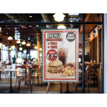 Ramka Duraframe Poster samoprzylepna A1 1szt. srebrna DURABLE