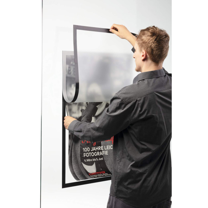 Ramka Duraframe Poster samoprzylepna A1 1szt. srebrna DURABLE