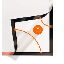 Ramka Duraframe Poster samoprzylepna A1 1szt. srebrna DURABLE