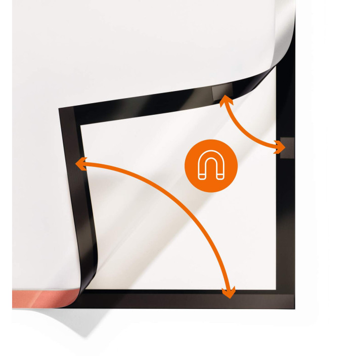 Ramka Duraframe Poster samoprzylepna A1 1szt. srebrna DURABLE