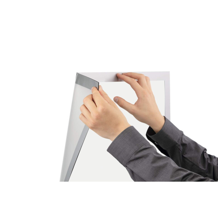 Ramka Duraframe Poster samoprzylepna A1 1szt. srebrna DURABLE