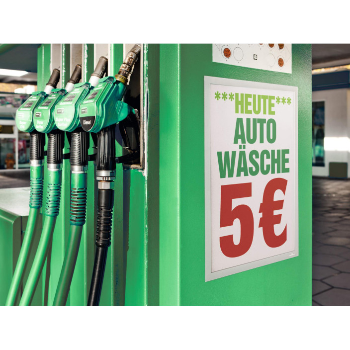 Ramka Duraframe samoprzylepna A3 1szt. srebrna DURABLE