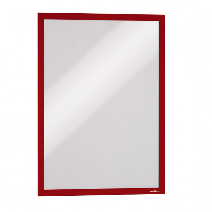 Ramka Duraframe samoprzylepna A3 2szt. czerwona DURABLE