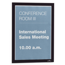 Ramka Duraframe samoprzylepna A4 10szt. czarna DURABLE 488201