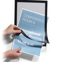 Ramka Duraframe samoprzylepna A4 10szt. czarna DURABLE 488201