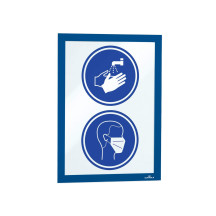 Ramka Duraframe samoprzylepna A4 10szt. granatowa DURABLE