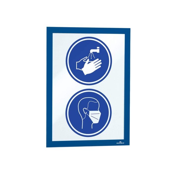 Ramka Duraframe samoprzylepna A4 10szt. granatowa DURABLE